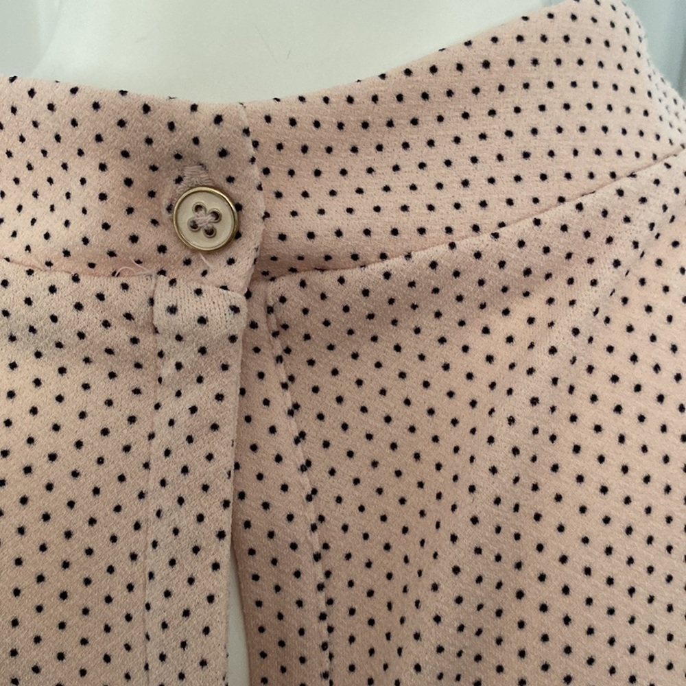 Polka Dot Ruffle Tee - Picture 6 of 7